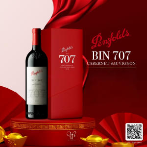 PENFOLDS BIN 707 CABERNET SAUVIGNON GIFT BOX