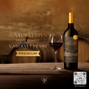 BLAAUWKLIPPEN ESTATE RESERVE CABERNET FRANC ระดับพรีเมี่ยมราคาย่อมเยาว์ 🍷🇿🇦