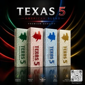 บุหรี่ TEXAS 5 พร้อมส่งครบทุกสี แท้ 100% ราคาปลีก-ส่ง