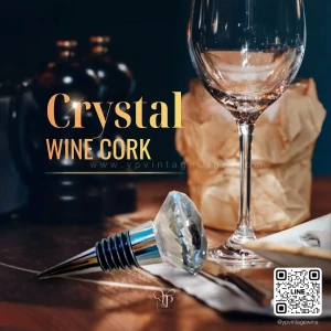 CRYSTAL WINE CORK จุกปิดไวน์คริสตัล