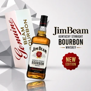 JIM BEAM BOURBON THE WORLD #1 BOURBON