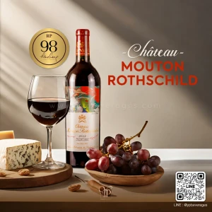 CHATEAU MOUTON ROTHSCHILD ปี 2015 หนึ่งใน 5 อรหันต์ไวน์บอร์กโดซ์